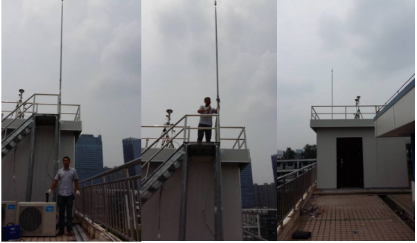 河南省环境保护厅四十七中自动站防雷工程