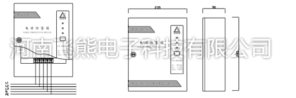 三相电源防雷箱厂家